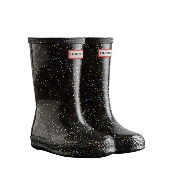 Hunter Other - HUNTER NWOT Kids First Giant Glitter Rain Boots size 10